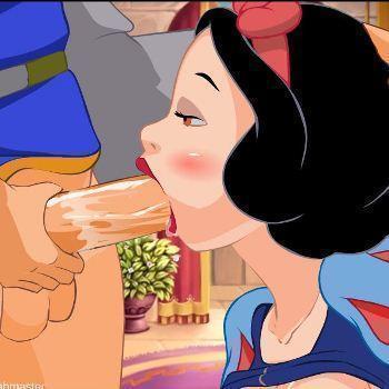 Snow White Learns to Suck!