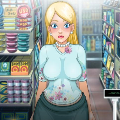 Lindsay and Tedd Get Frisky Behind the Counter