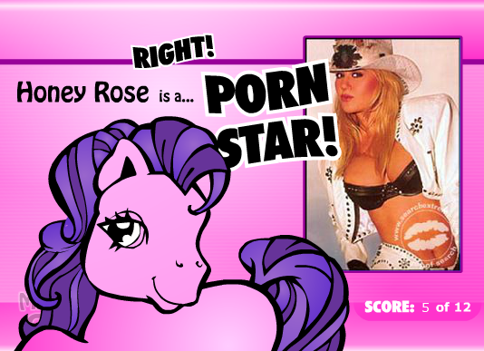 Pony or Porn Star?